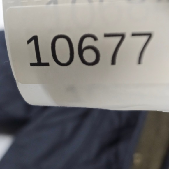 LL Bean Navy Blue Quilted Riding Jacket Plaid Lined Womens Medium Regular 284359 - Picture 7 of 7